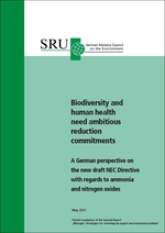 Cover  Biodiversity and human health need ambitious reduction commitments (refer to: "Biodiversity and human health need ambitious reduction commitments: A German perspective on the new draft NEC Directive with regards to ammonia and nitrogen oxides")