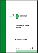 Cover Arzneimittel in der Umwelt (verweist auf: Arzneimittel in der Umwelt)