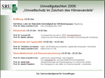 Cover Umweltgutachten 2008 (verweist auf: Umweltgutachten 2008 - Powerpointpräsentation)