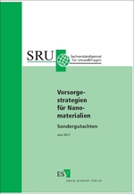 Cover Buchtitel Vorsorgestrategien für Nanomaterialien (verweist auf: Vorsorgestrategien für Nanomaterialien)