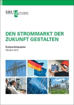Cover Eckpunktepapier "Den Strommarkt der Zukunft gestalten", Oktober 2013 (verweist auf: Den Strommarkt der Zukunft gestalten -Eckpunktepapier)