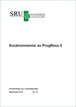 Kurzkommentar zu ProgRess II  (verweist auf: Kurzkommentar zu ProgRess II)