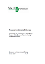 verweist auf: Towards Sustainable Fisheries Cover Comment on Environment Policy No. 7 (verweist auf: Towards Sustainable Fisheries)