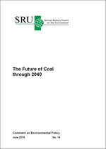 Cover KzU 14 10 Statements on the Future of Coal until 20140 (refer to: "The Future of Coal through 2040")