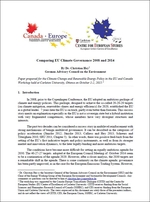 Cover Comparing EU Climate Governance 2008 and 2014 (refer to: Comparing EU Climate Governance 2008 and 2014)